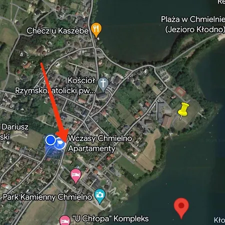 Wczasy Oliwkowy アパート フミエルノ